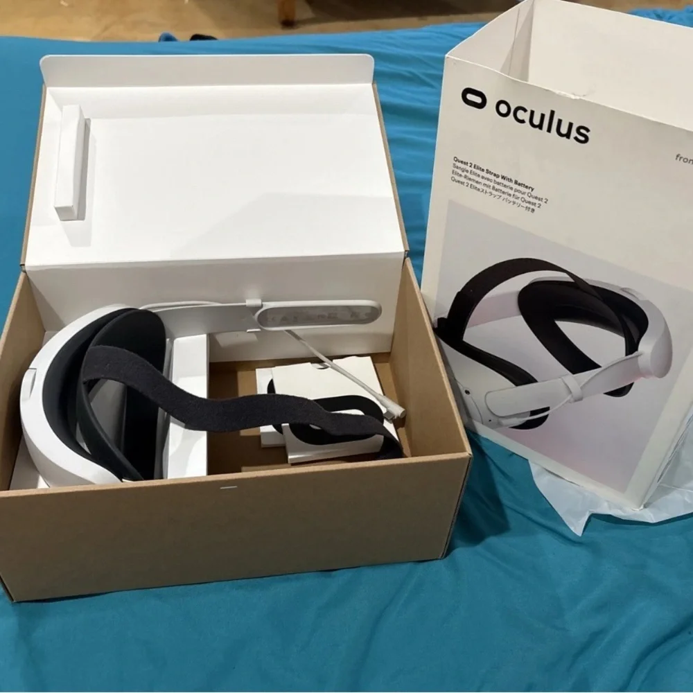 Oculus Quest 2 Elite Strap with Battery - White and Black
